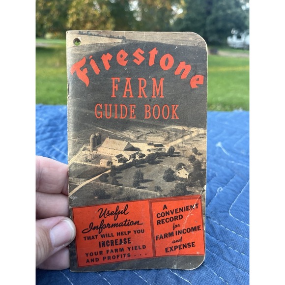 FIRESTONE FARM GUIDE BOOK 1941/42 CLEAN UNUSED DIARY - Picture 1 of 7